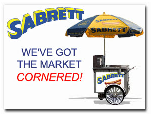 Sabrett Hot Dog Cart